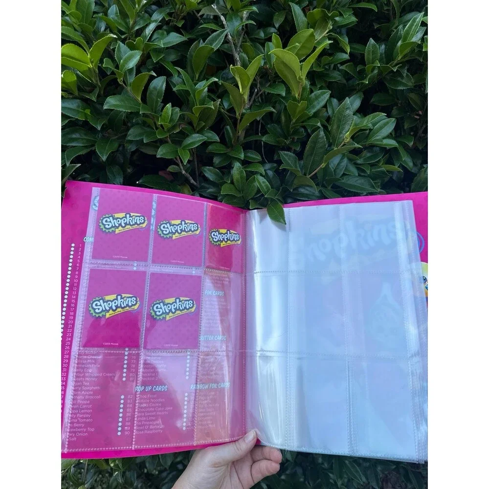 Shopkins Collectors Cards Binder Pinks Y2K